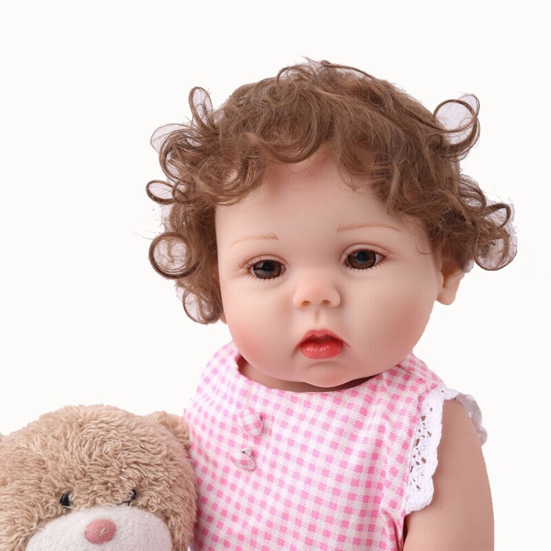 Bebes Reborn Doll 48cm Ǹ ̺  Lifelike To..